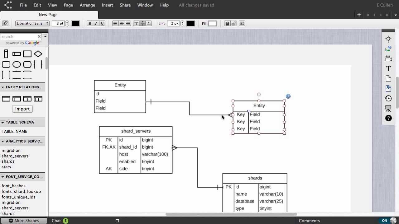 Automated Er Diagrams - Lucidchart - Youtube in Banking Er Diagram Examples