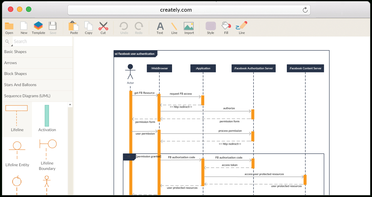 Create Sequence Diagrams Online | Sequence Diagram Tool pertaining to Er Diagram Examples Doc