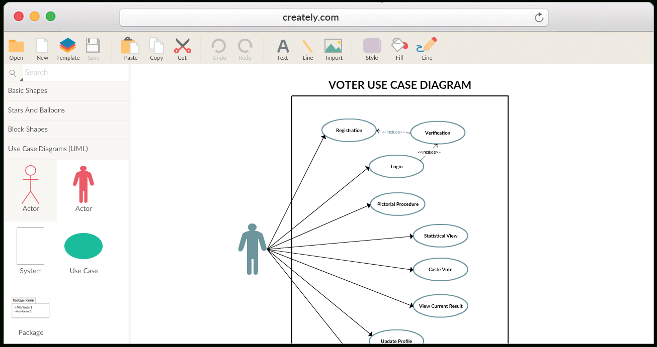 Create Use Case Diagrams Online With Use Case Diagram Tool with regard to Er Diagram Examples For Travel Agency