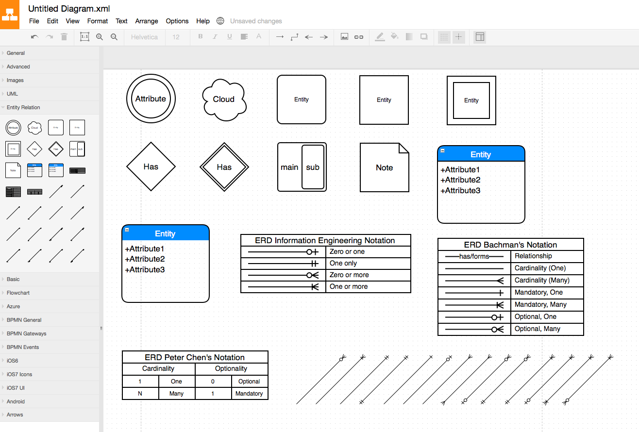 Eer Diagram Software - 7.fearless-Wonder.de • throughout Er And Eer Diagram Examples