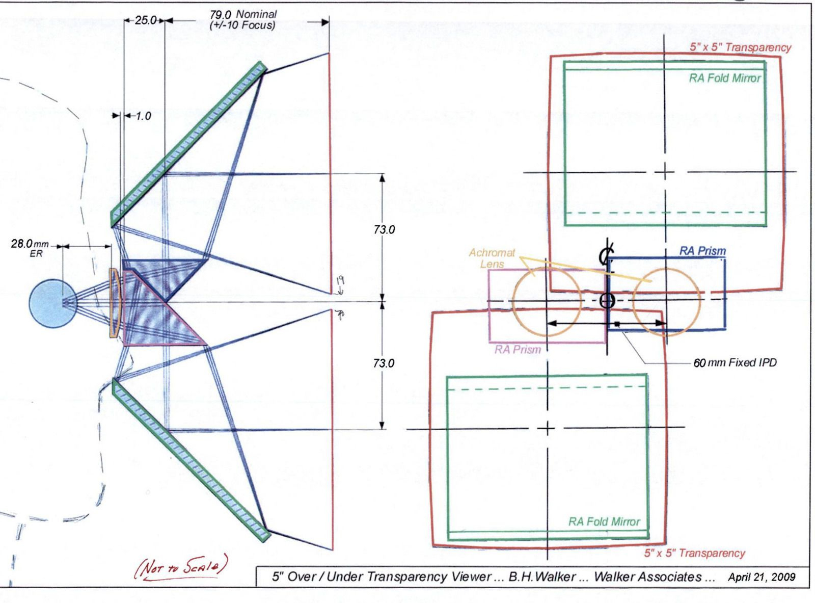 3D Optical Stereo Viewer 5&amp;quot; Over / Under - Museum Quality throughout Er Diagram Ebay