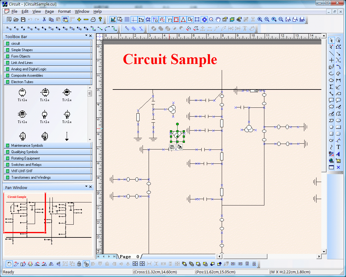 Circuit Diagram Component, Draw Circuit Diagram, Vc++ Source regarding Draw Schema Diagram