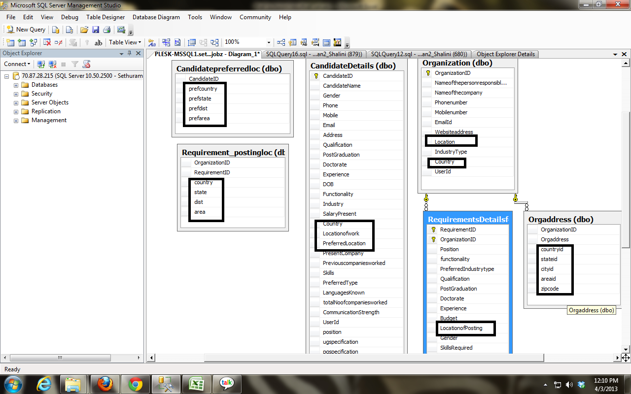 Create Image For Database Diagram In Sql Server - Stack Overflow for Er Diagram Sql Server 2012