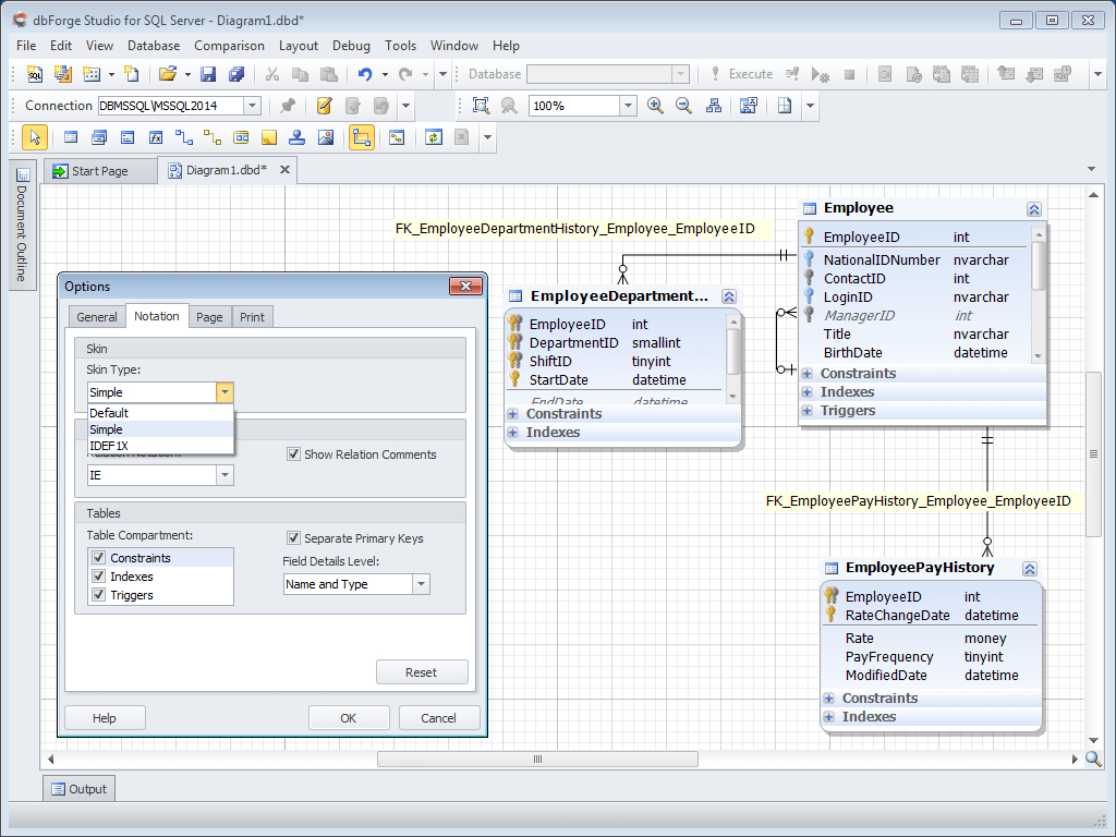 Database Diagram Tool For Sql Server pertaining to Database Schema Drawing Tool