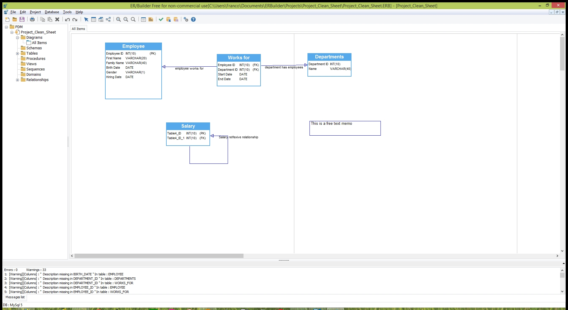 Er/builder - Free Database Modeling &amp;amp; Schema Generation in Er Diagram Generator Free