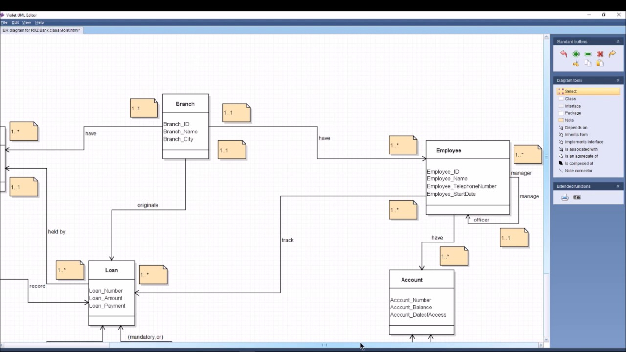 Er Diagram - Assignment 1 within Er Diagram Assignment