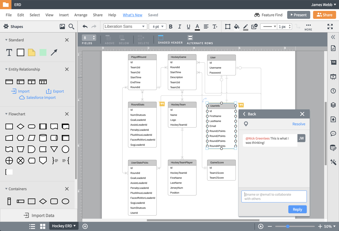 Er Diagram (Erd) Tool | Lucidchart in Er Diagram Generator Free