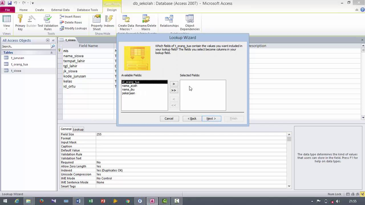 Erd Ms.access 2007 intended for Access Erd Diagram