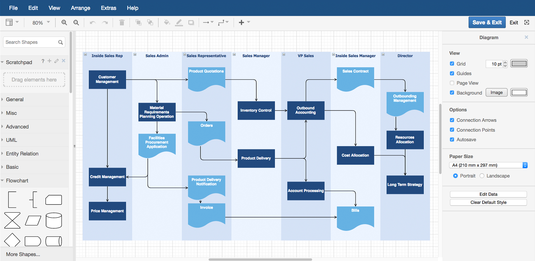 Features – Draw.io pertaining to Er Diagram In Draw.io