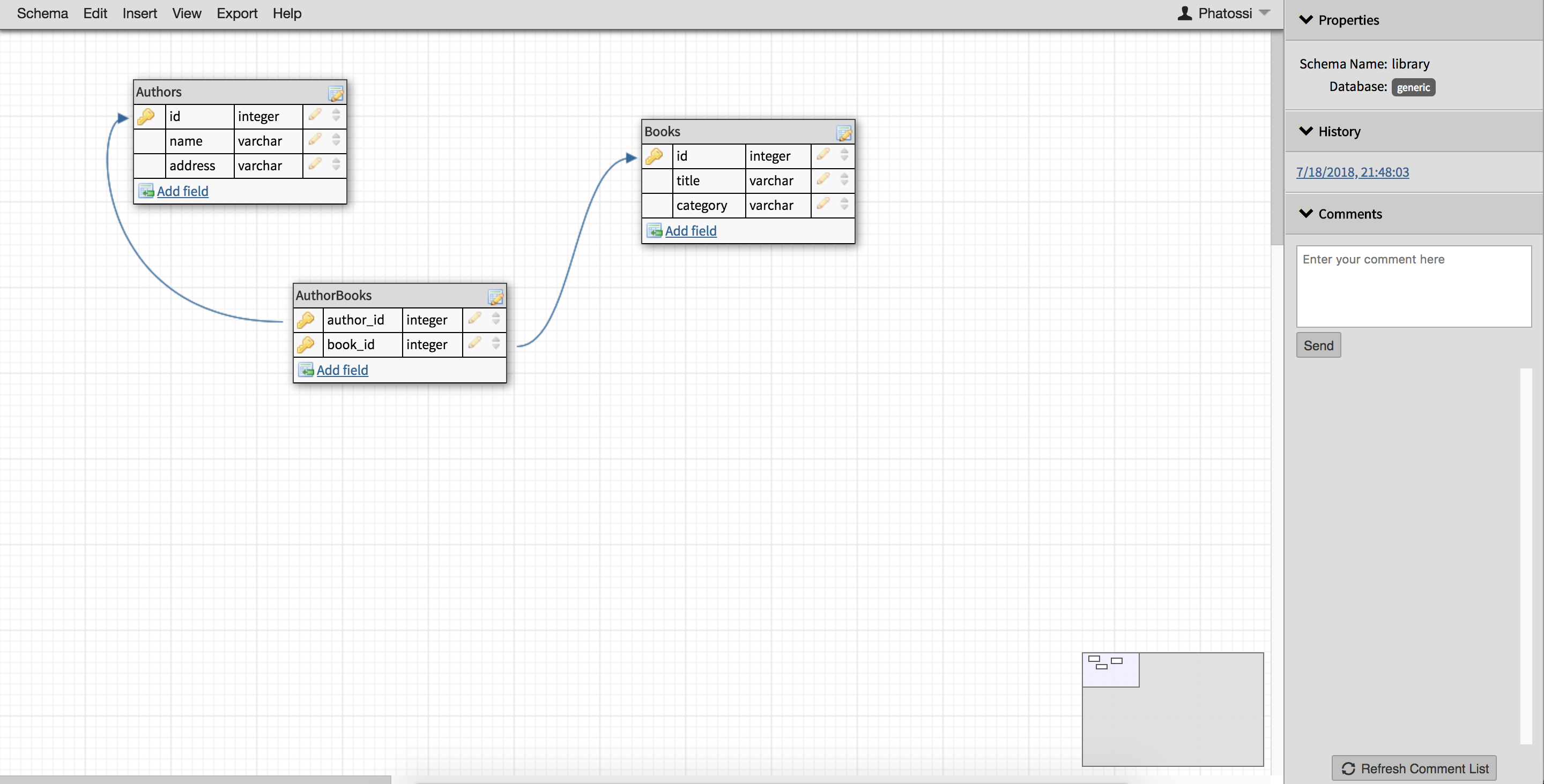 How To Create Database Schemas Quickly And Intuitively With regarding Make Database Diagram