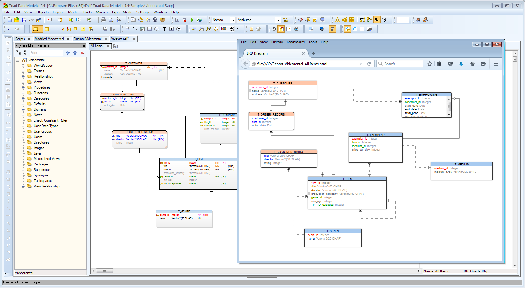 How To Generate Er Diagram To Web Page inside Create Erd Online