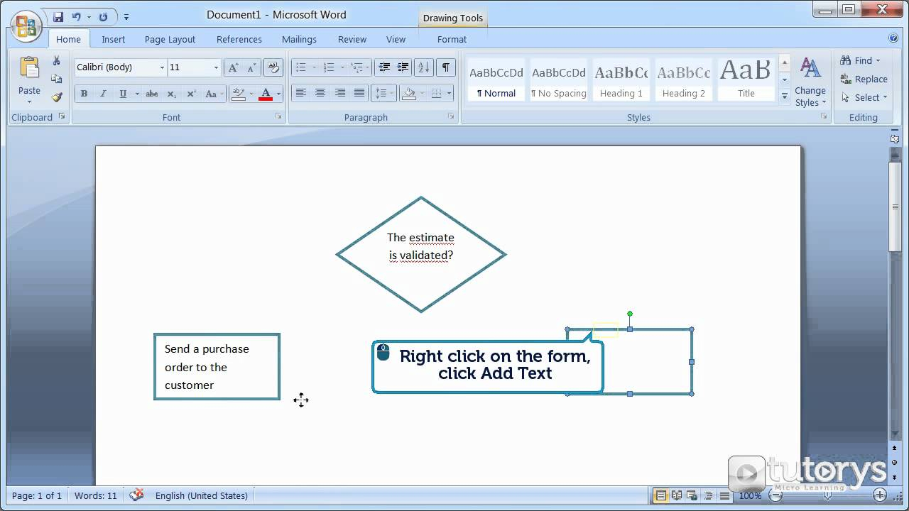 How To Make A Diagram With Word 2007? pertaining to Er Diagram In Access 2007