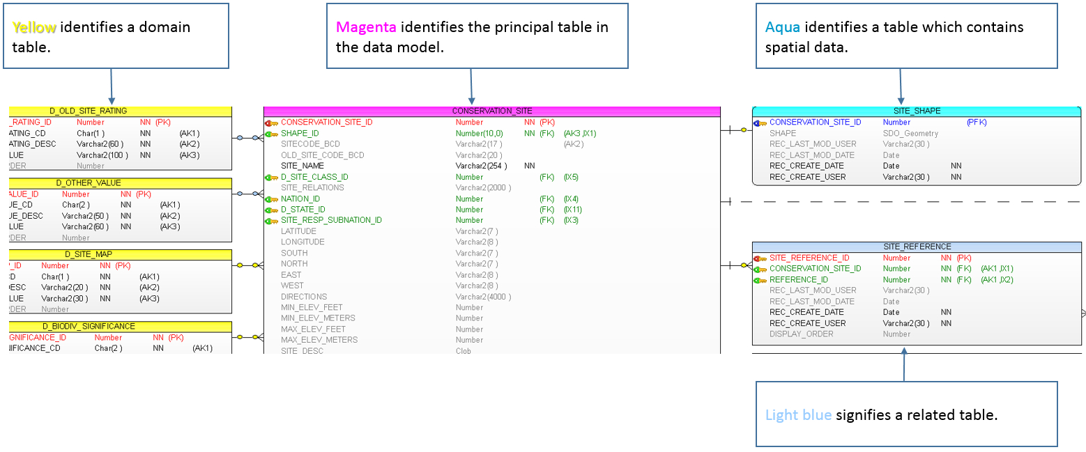 How To Read A Relational Data Model with Data Model Relationships