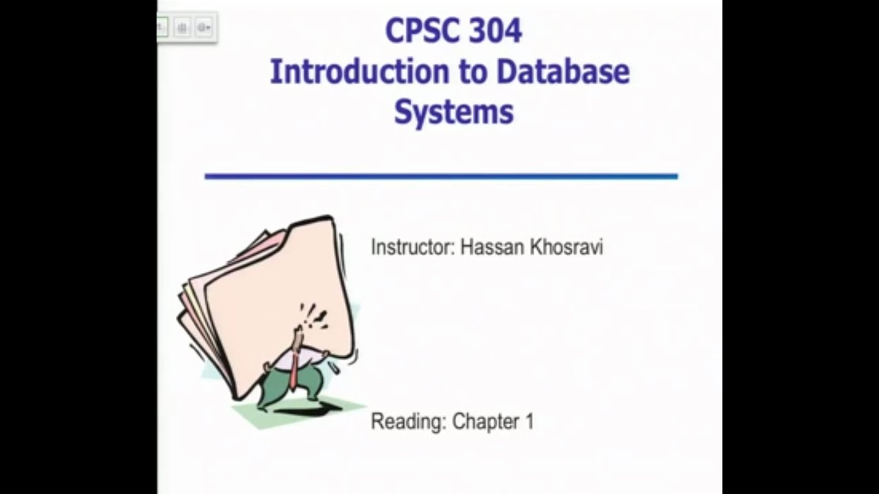 Introduction To Relational Database Systems, Lecture 1-1: Introduction And  Er Model pertaining to Introduction To Er Model