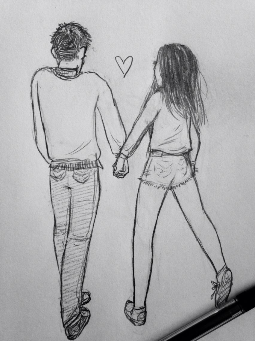 Just A Doodle Of Mine ❤️ #art #love #cute #relationship within Drawing Relationship