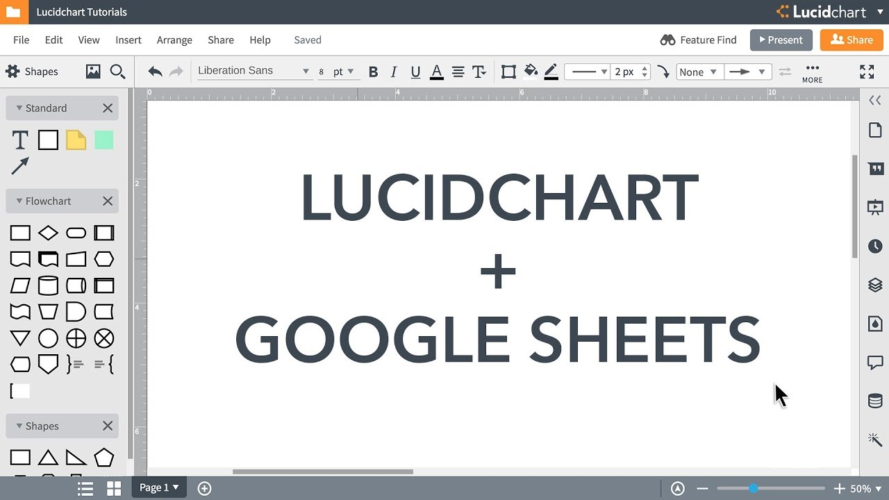 Lucidchart Tutorials - Add Diagrams To Google Sheets pertaining to Er Diagram Google Docs