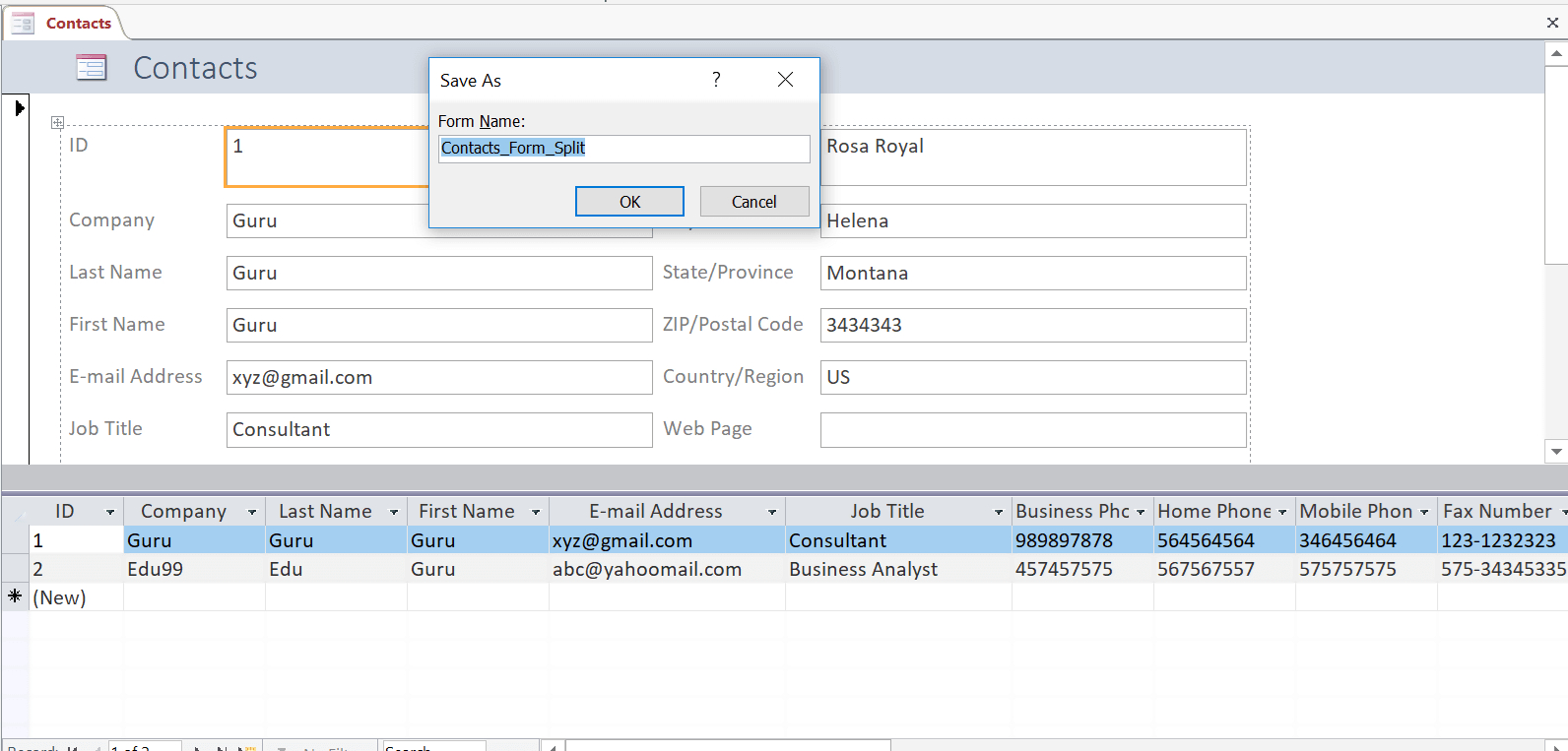 Ms Access Tutorial: Learn With Example regarding Er Diagram Guru99