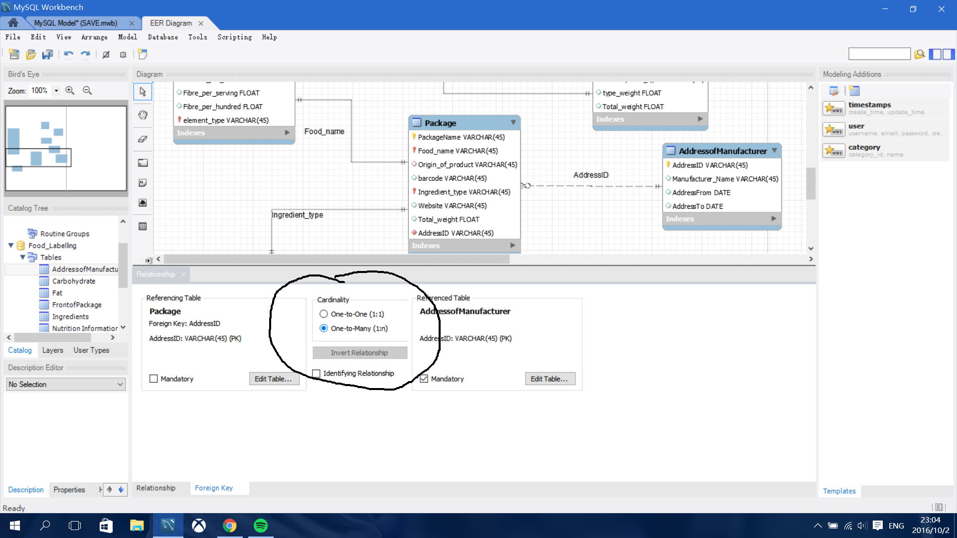 My Sql Workbench Creating Many To Many Relationship In Eer throughout One To Many Relationship Diagram