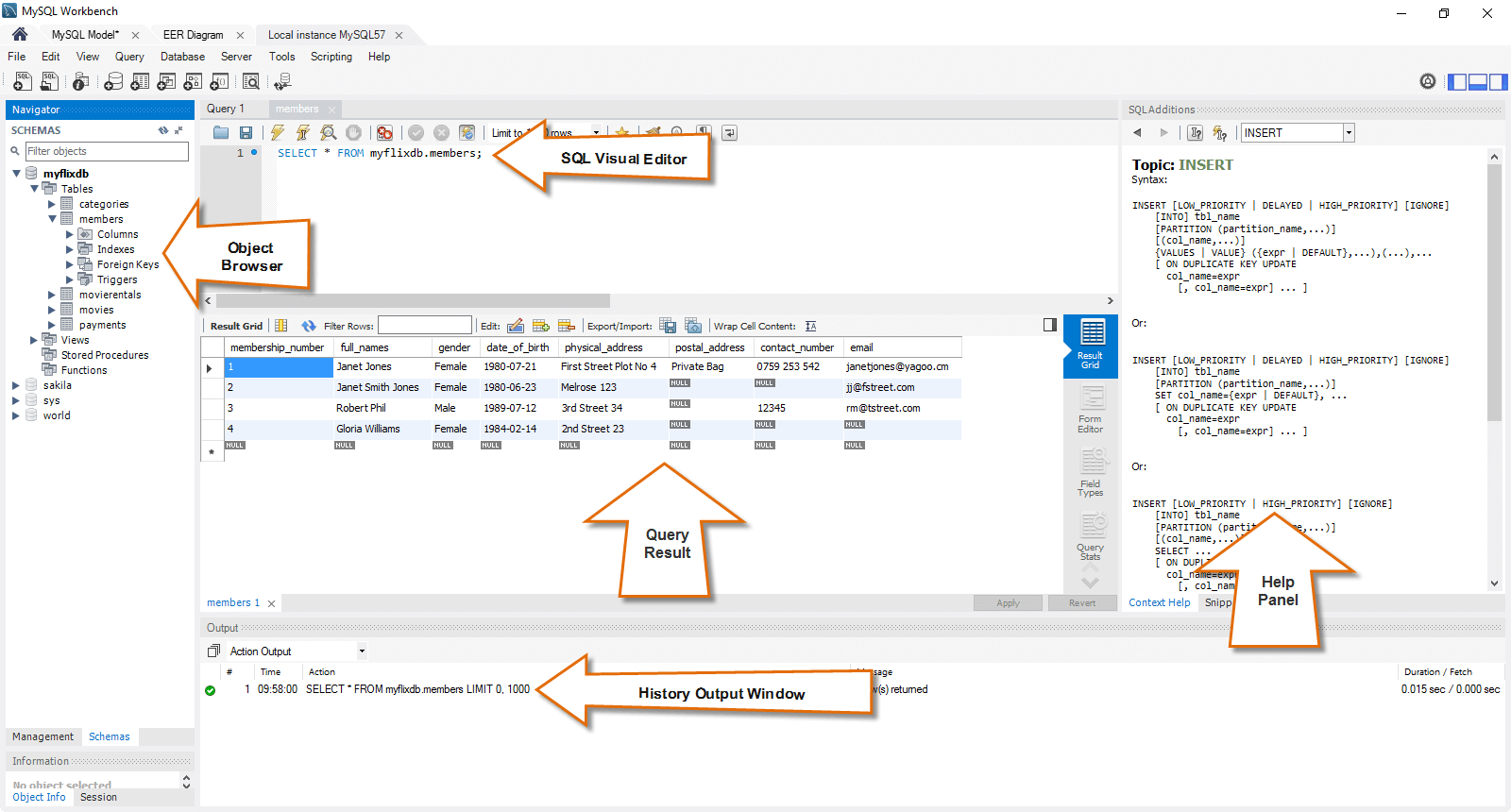 Mysql Workbench Tutorial &amp;amp; Mysql Introduction inside Er Diagram Guru99