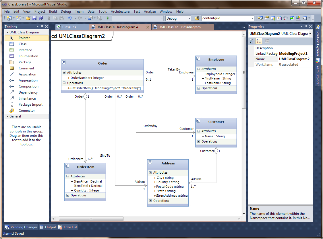Software Tool To Depict The Structure Of A Visual Studio throughout Er Diagram Visual Studio 2015