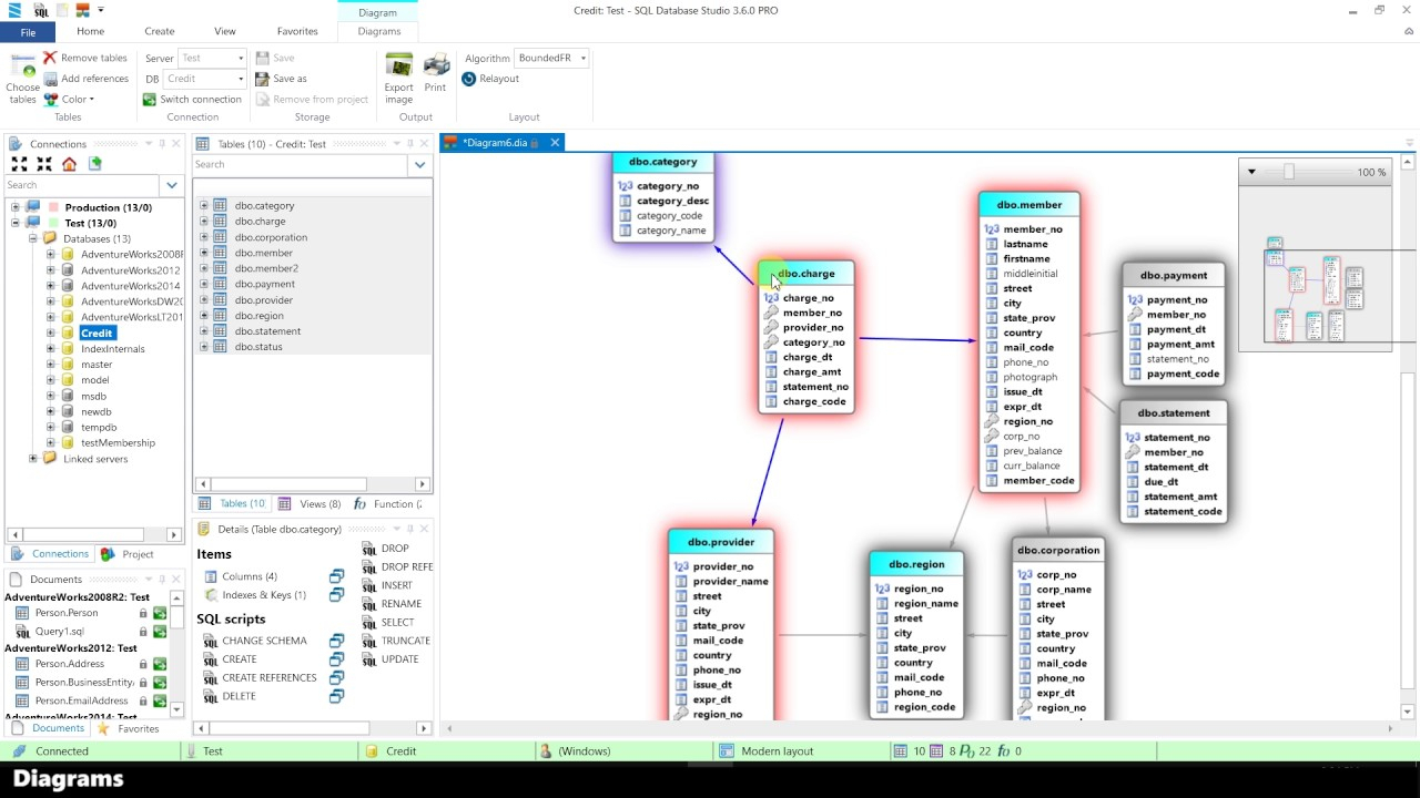 Sql Database Studio - Diagrams inside Er Diagram Visual Studio 2015