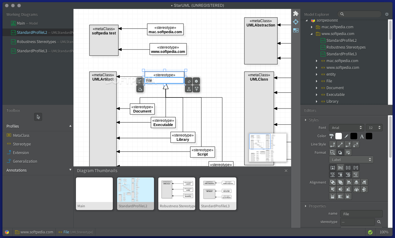 Staruml Mac 3.1.0 - Download regarding Er Diagram Using Staruml