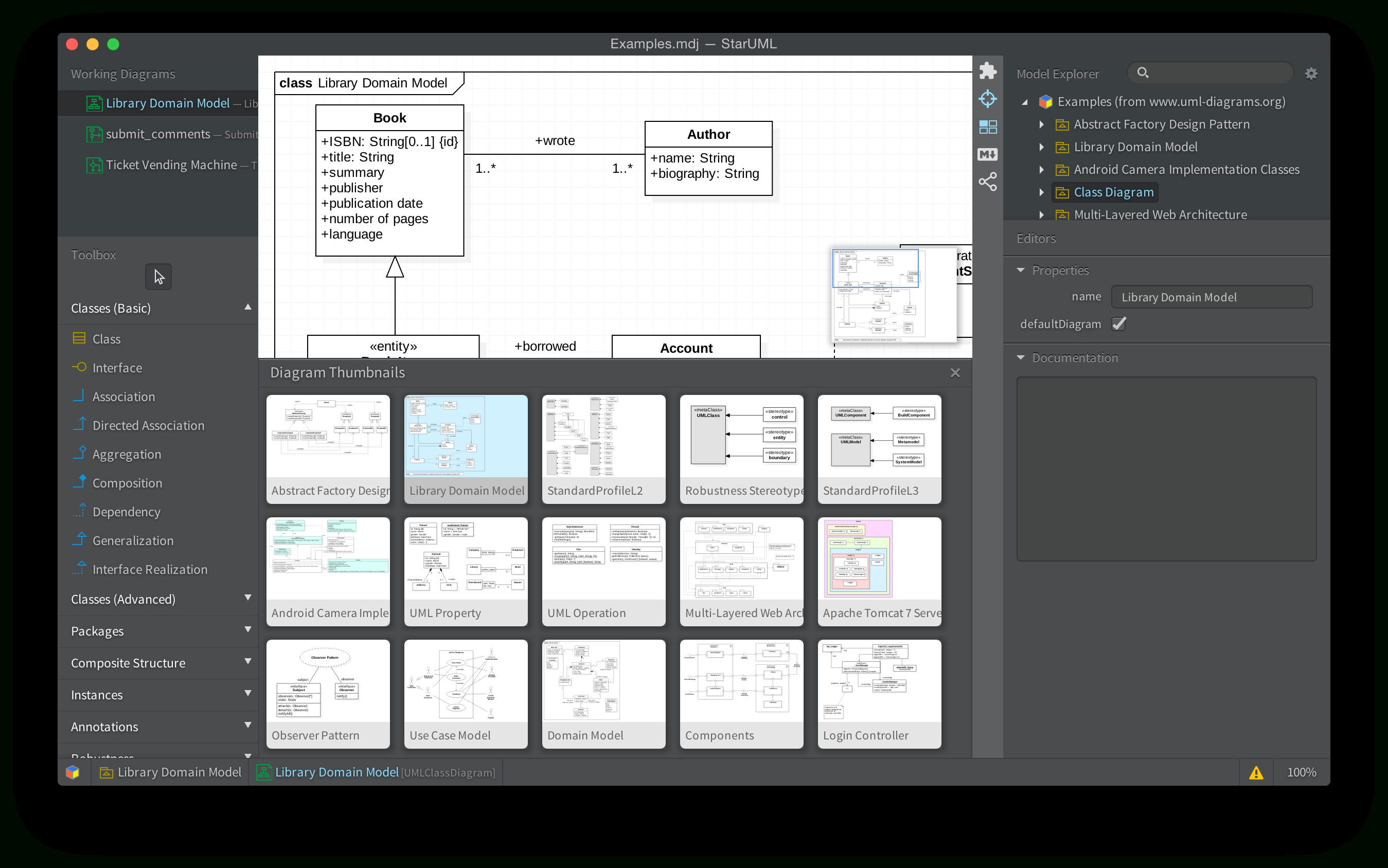 Staruml | Sophisticated Modeling | Page 3 within Er Diagram Using Staruml