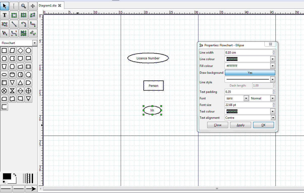 Underlining In Dia - Stack Overflow throughout Er Diagram Underline