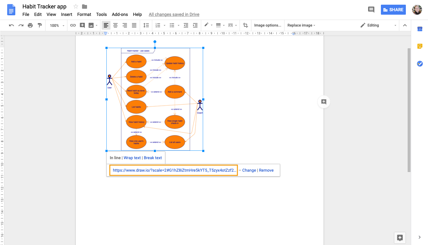 Use Draw.io Diagrams In Google Docs – Draw.io intended for Er Diagram Google Docs