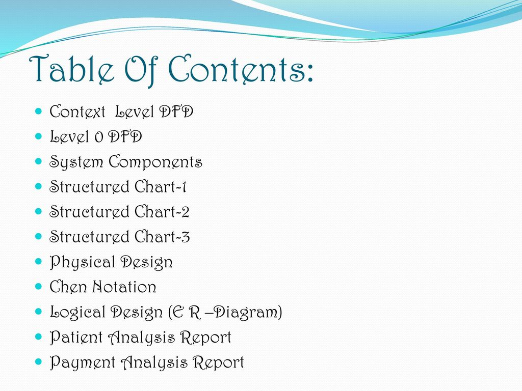 Webster City Hospital. - Ppt Download throughout Er Diagram Level 0