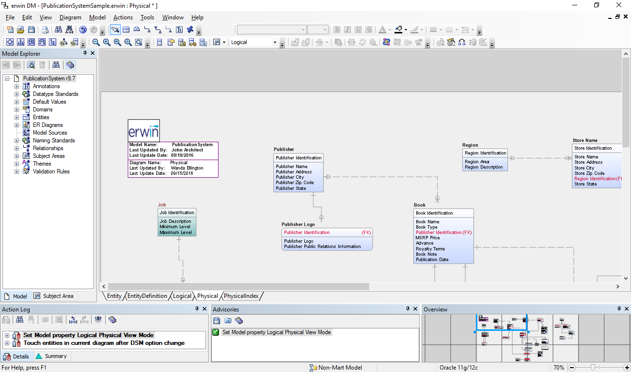 16 Data Modeling Tools For Oracle - Dbms Tools in Er Modeler