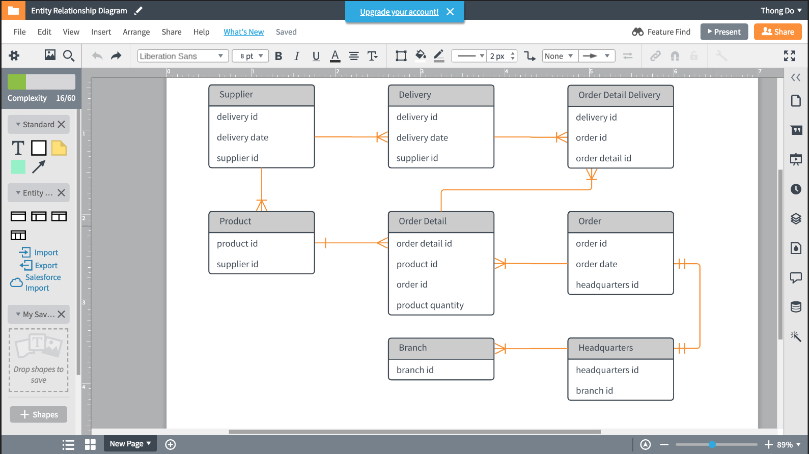 60 Database Diagram / Reverse Engineering Tools For Sql for Er Diagram Sql Server