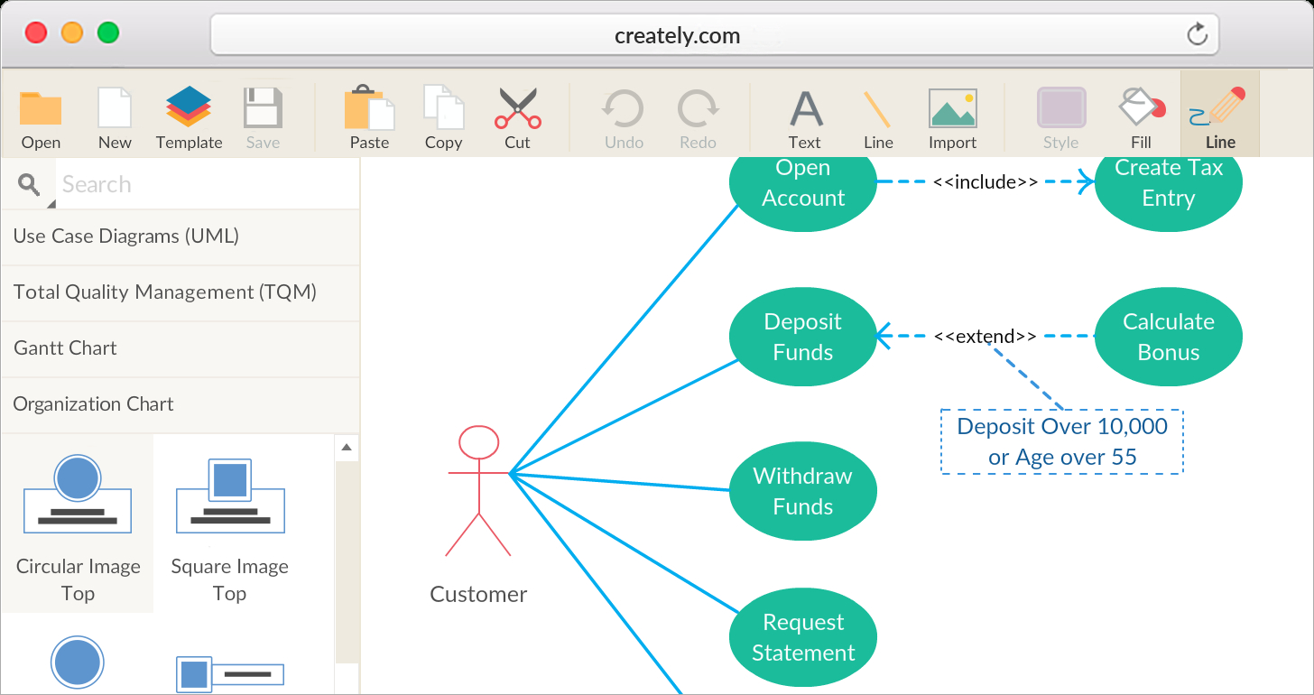 Business Diagram Software With Real-Time Collaboration pertaining to Er Diagram Creately