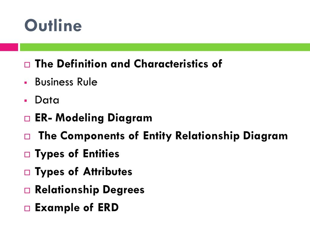 Chapter 3: Modeling Data In The Organization - Ppt Download within Erd Definition