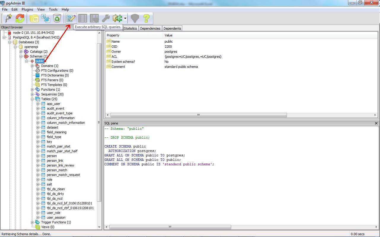 Creating Database Schema With Pgadmin Iii for Er Diagram Pgadmin 4