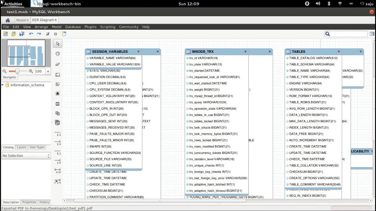 How To Create Er Diagram From Existing Database Using Mysql Workbench regarding Generate Er Diagram From Database