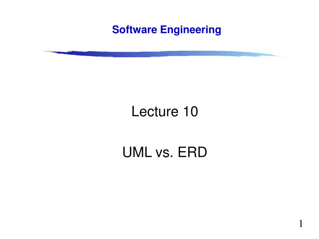 Ppt - Lecture 10 Uml Vs. Erd Powerpoint Presentation, Free with Er Diagram Latex