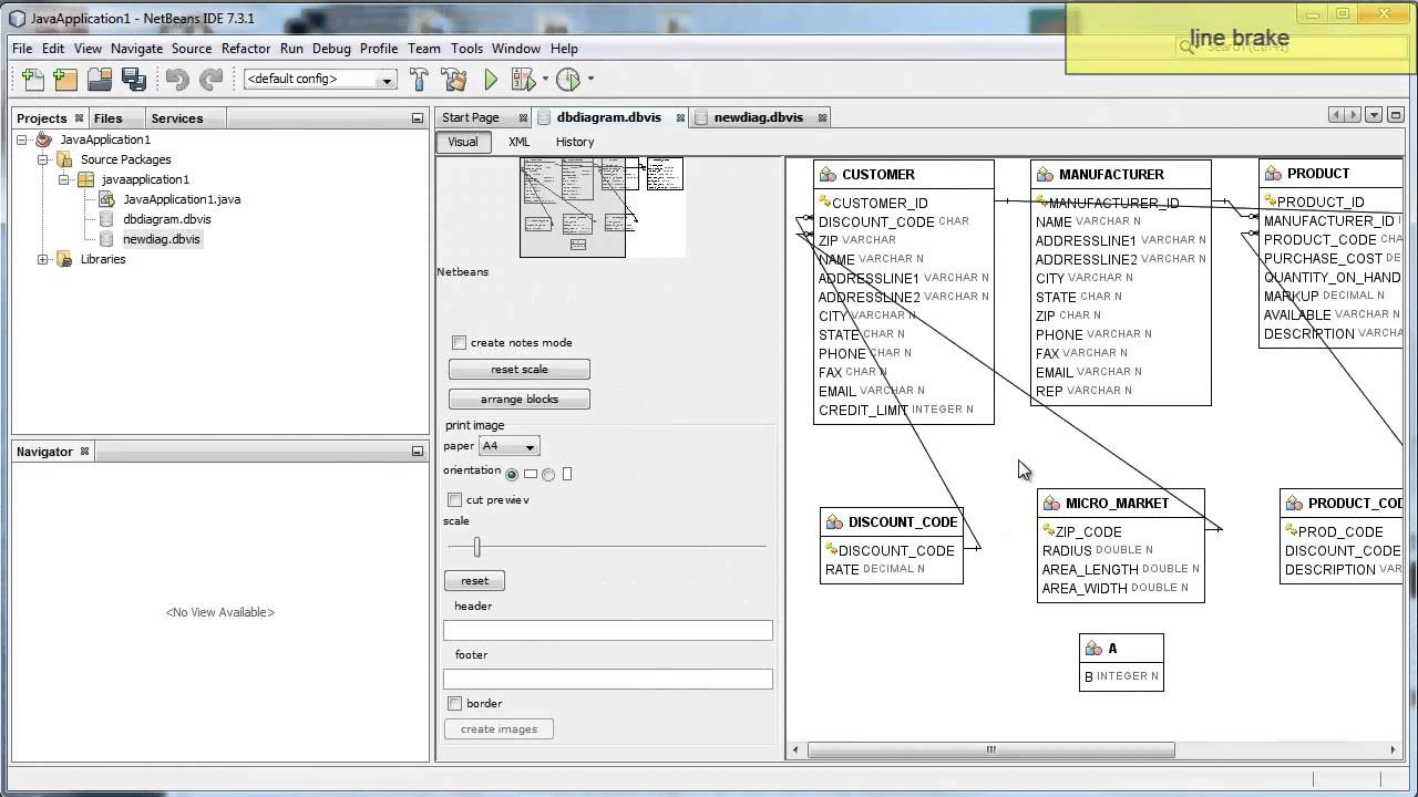 Database Er Diagram Viewer&amp;#039;s Features intended for Er Diagram Using Dbvisualizer