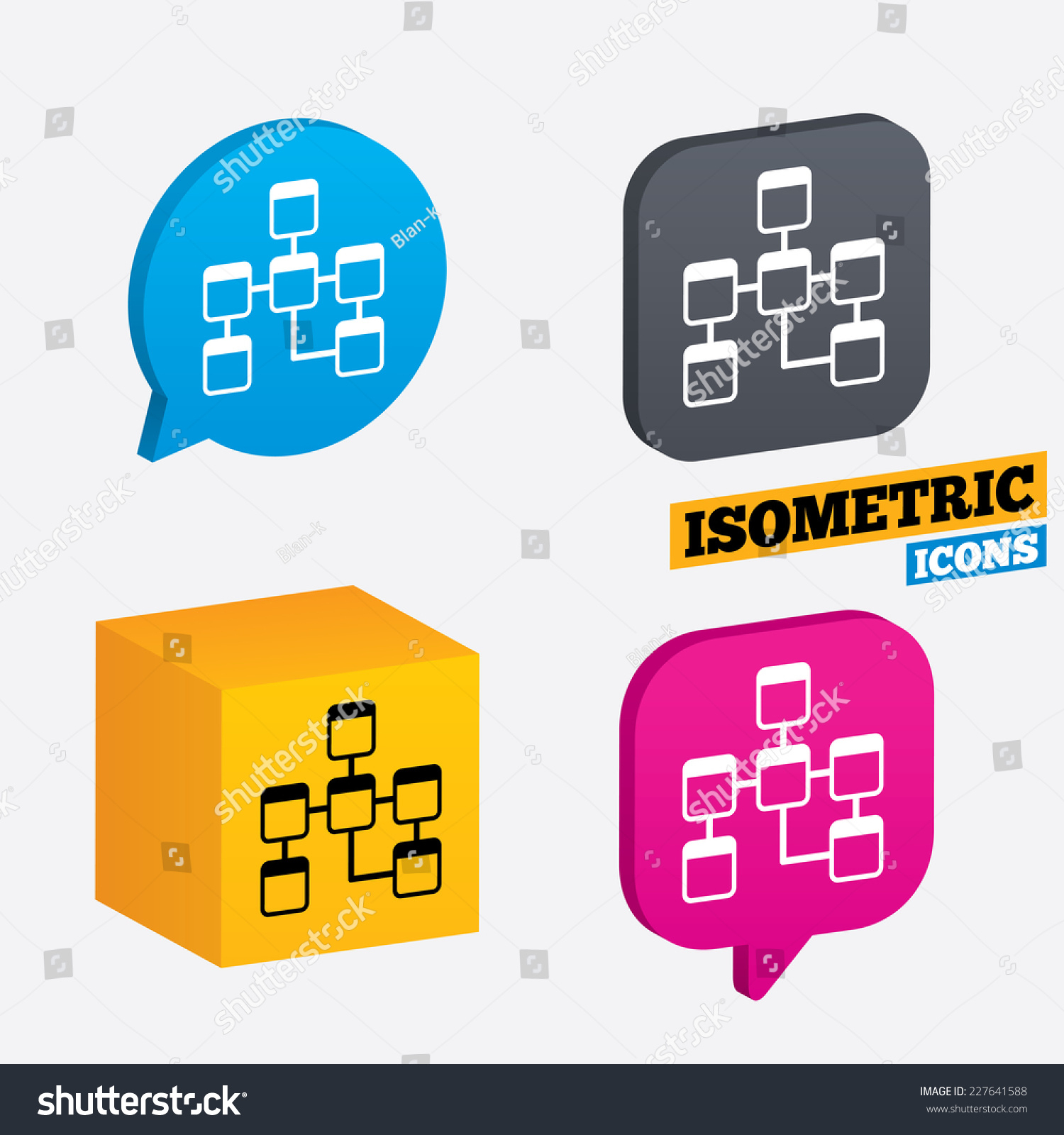 Database Sign Icon Relational Database Schema Stock Vector regarding Database Schema Symbols