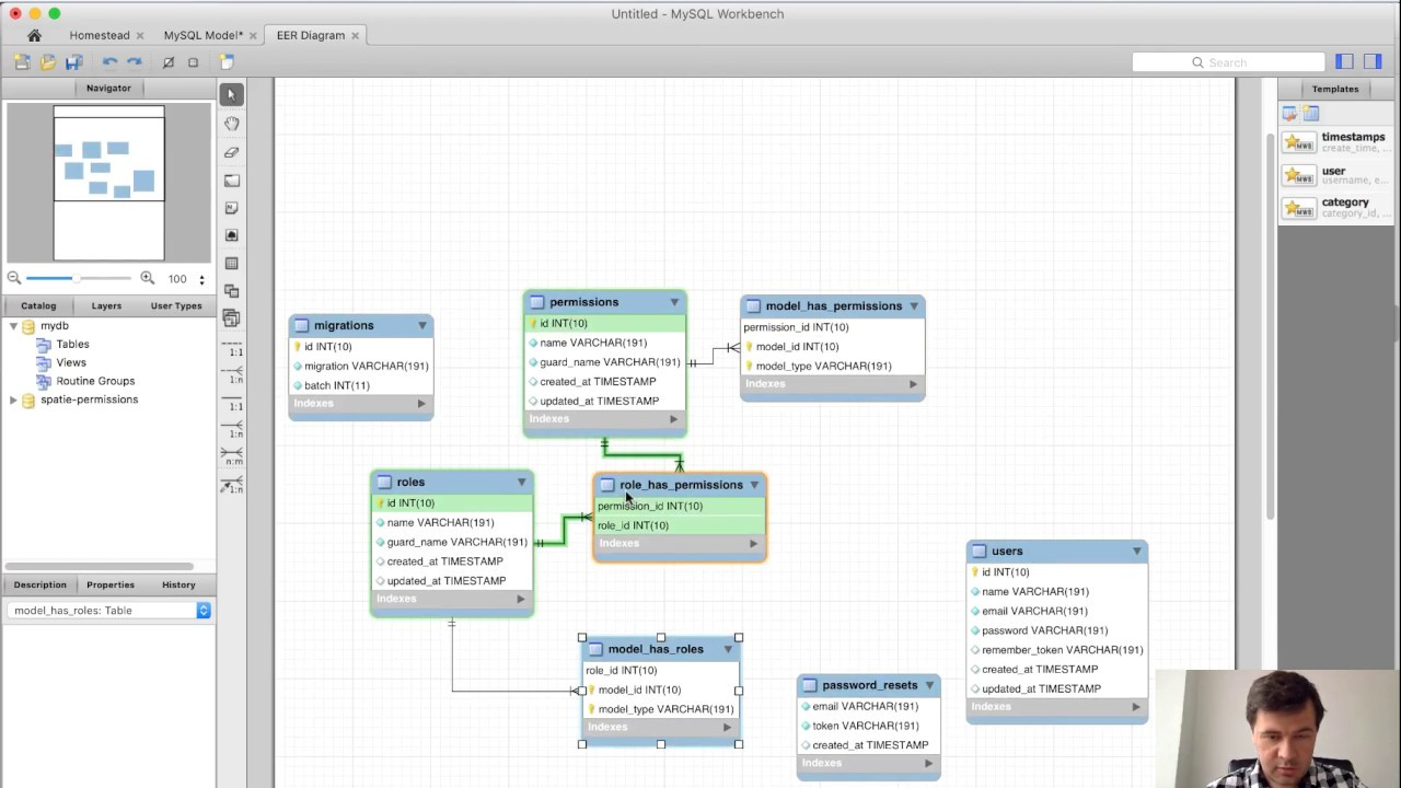 Generating Db Schema In 10 Seconds With Mysql Workbench with regard to Relational Diagram Access