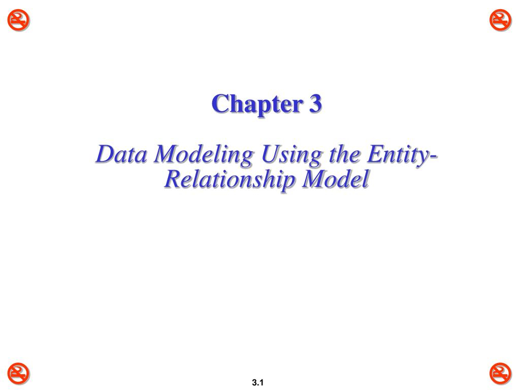 Ppt - Chapter 3 Data Modeling Using The Entity-Relationship with regard to Data Modeling Using Entity Relationship Model