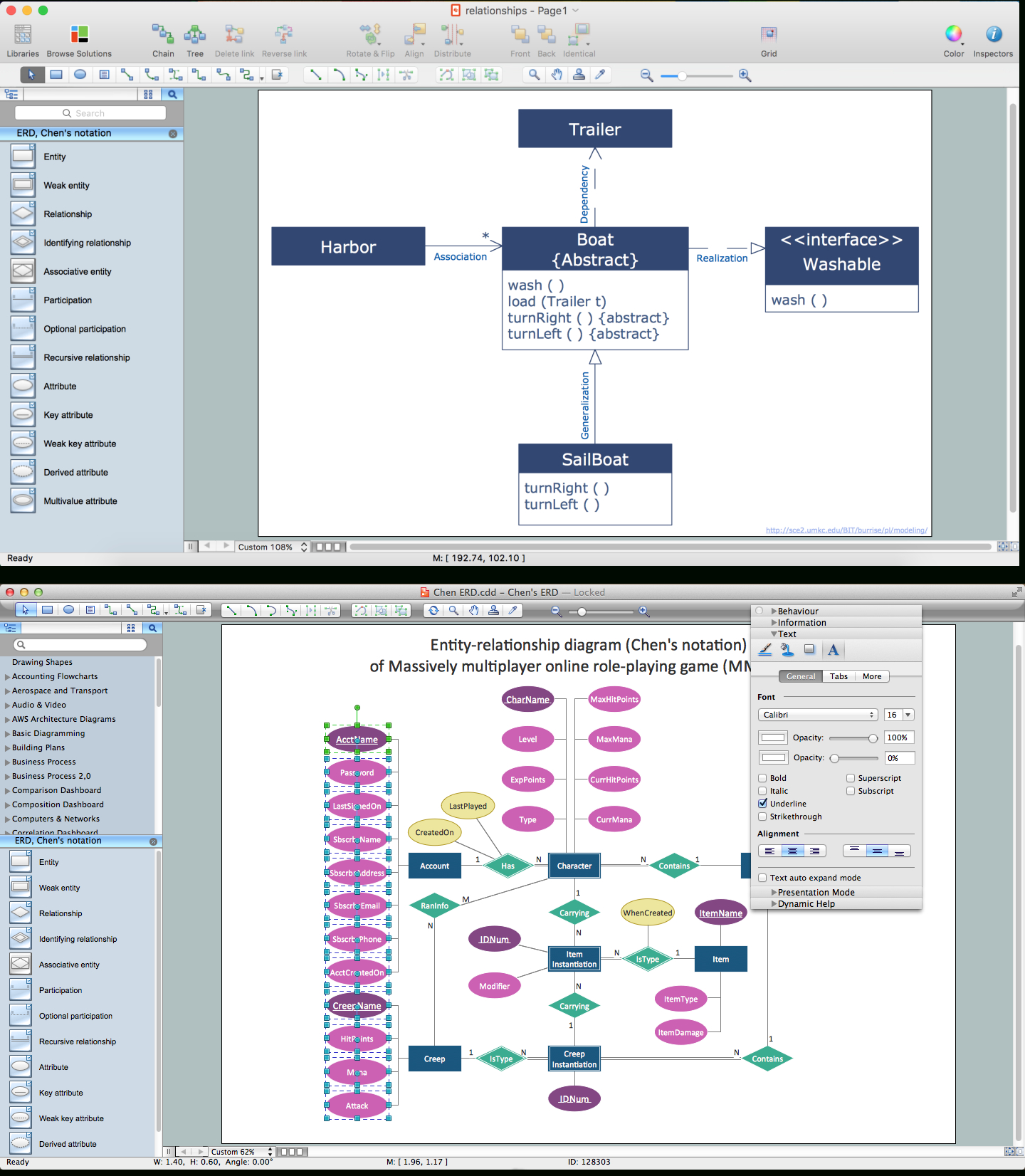 What&amp;#039;s The Best Erd Tool For The Mac? | Entity Relationship inside Entity Relationship Diagram Editor